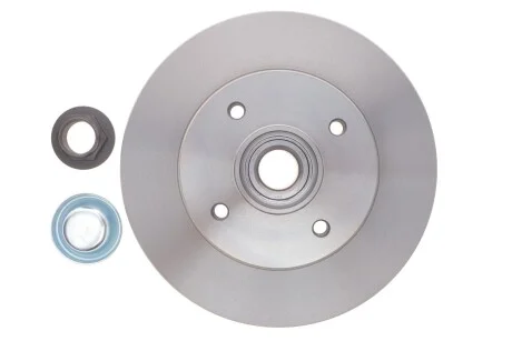Диск тормозной (задний) Citroen C3 09-/C4/Peugeot 307/207 04-/208 12- (249х9)(полный)(с подшипником) Metelli 23-0878