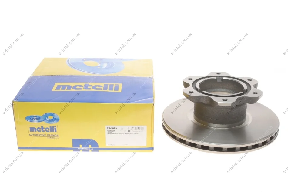 Диск тормозной (задний) MB Vario 614 (324х30) (+ABS) (вентилируемый) Metelli 23-1679 (фото 1)