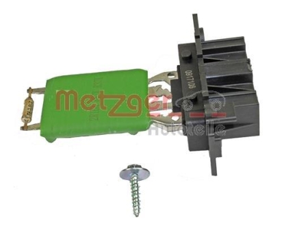 Резистор вентилятора печки, постоянный METZGER 0917108