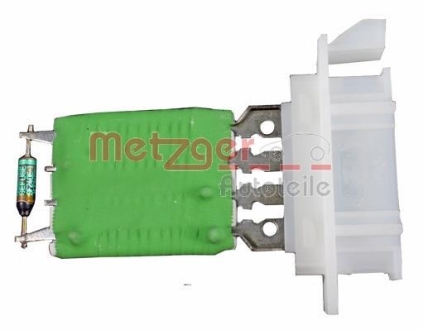 Резистор вентилятора печки, постоянный METZGER 0917228 (фото 1)