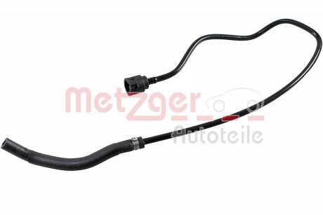 Патрубок системи охолодження гумовий з фітингами METZGER 2420544