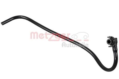Патрубок системи охолодження гумовий з фітингами METZGER 4010358