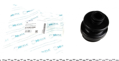 Ремонтний комплект пильника шруса з елементами монтажу MEYLE 014 003 0300 (фото 1)