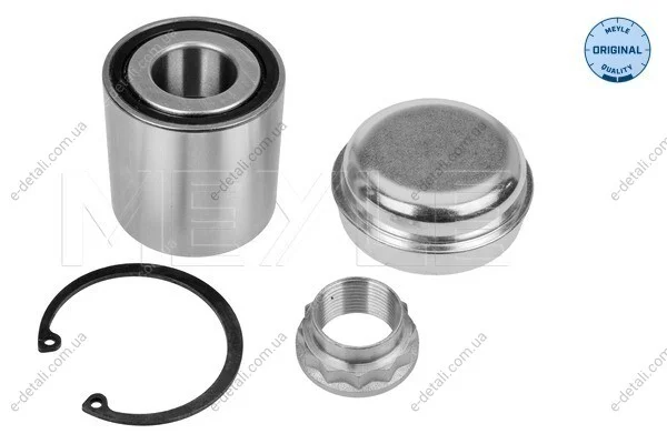 Подшипник ступицы (задней) MB A-class (W168) 97-04 (25x55x53.5) MEYLE 014 098 0038/S (фото 1)