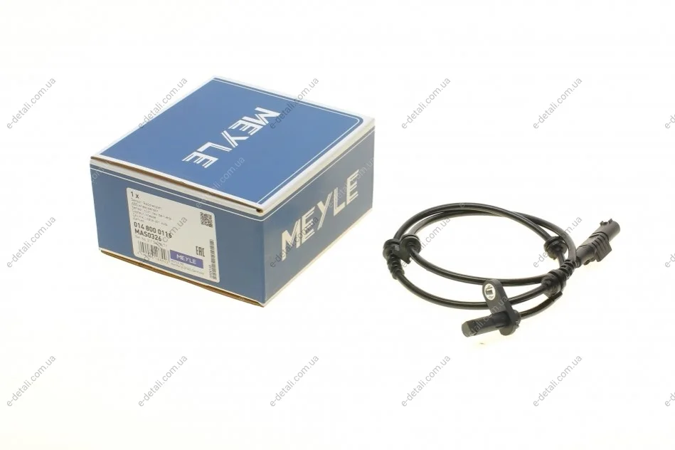 Датчик ABS (передній) MB E-class (W211) 03-08 MEYLE 014 800 0116 (фото 1)