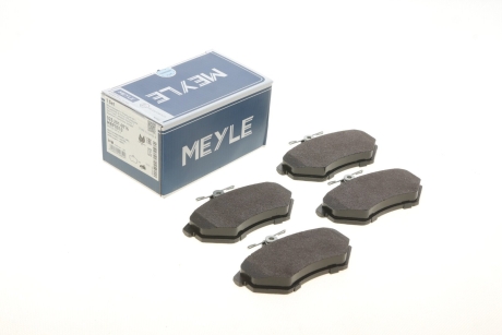 Комплект тормозных колодок MEYLE 025 201 6816 (фото 1)
