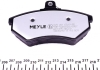 Комплект тормозных колодок MEYLE 025 201 6819/PD (фото 5)