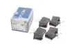 Колодки тормозные (задние) VW Caddy III 04-/Peugeot 308 07-/Citroen C4 04- (87.1x52.8x17.2) MEYLE 025 209 6117 (фото 1)