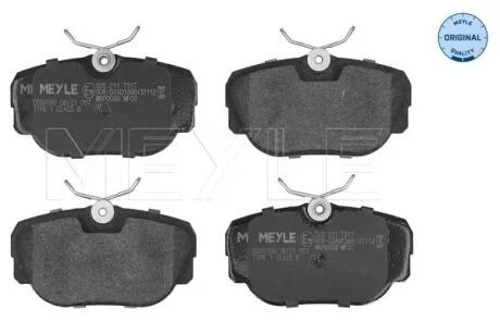 Колодки гальмівні (передні) BMW 3 (E30)/Z1 1.6-2.7 82-94 MEYLE 025 211 7317