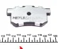 Колодки гальмівні (задні) Honda Accord IV/V/Civic VI/VII/VIII MEYLE 025 217 1914/PD (фото 4)