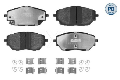 Комплект гальмівних колодок MEYLE 025 227 8218/PD