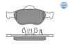 Колодки тормозные (передние) Toyota Yaris 05- MEYLE 025 232 0217/W (фото 4)