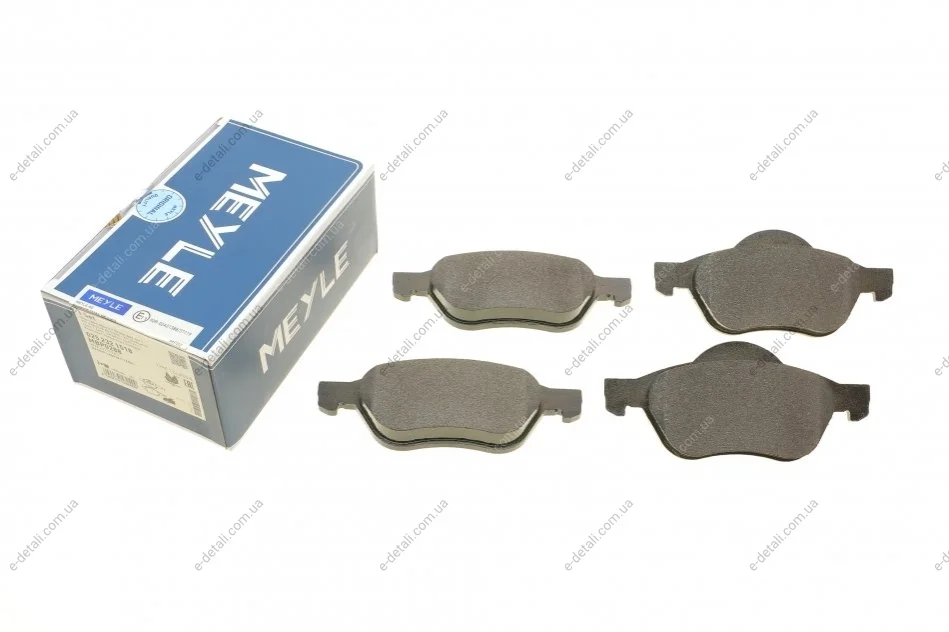 Колодки тормозные (передние) Renault Laguna II/III 01-15/Megane II 03- (Ate) MEYLE 025 232 1518 (фото 1)