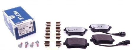 Колодки тормозные (задние) VW T5 03- (TRW) MEYLE 025 233 2617-1/PD