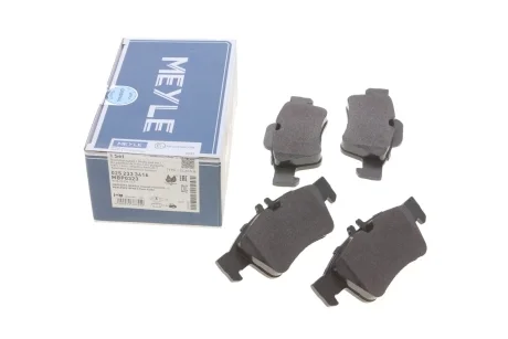 Колодки тормозные (задние) MB E-class (W211/W212) 99- MEYLE 025 233 3416