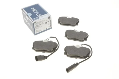 Колодки тормозные (задние) VW T4 98-00- R16 (с датчиками) MEYLE 025 234 4616/W