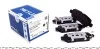 Колодки тормозные (задние) Renault Koleos/Nissan Juke/Leaf/Qashqai/X-Trail/Suzuki 08- (Akebono) MEYLE 025 238 7114/PD (фото 1)