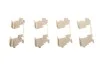 Колодки тормозные (передние) Citroen Jumper/Fiat Ducato/Peugeot Boxer 2.0-3.0HDi 06- R16(с датчиком) MEYLE 025 244 6619/W1 (фото 2)