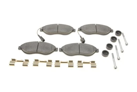 Колодки гальмівні (передні) Citroen Jumper/Fiat Ducato/Peugeot Boxer 06- (Platinum) MEYLE 025 244 6819-2/PD