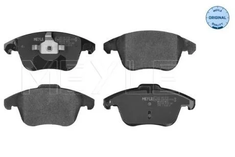 Колодки гальмівні (передні) Citroen C4 06-/Peugeot 3008/5008 09- (Ate) MEYLE 025 245 5719