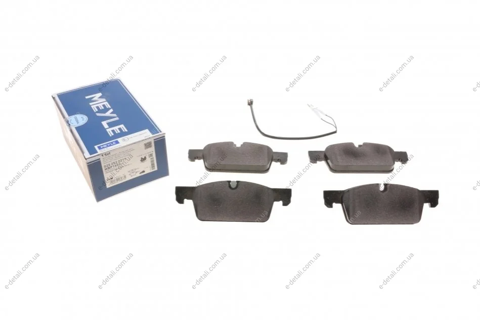 Колодки тормозные (передние) Peugeot 508 10- (с датчиком) (Ate) MEYLE 025 252 2217 (фото 1)