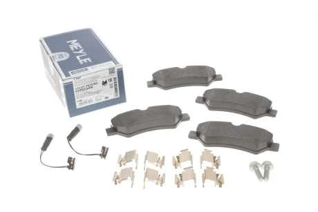 Колодки тормозные (задние) MB Sprinter 209-319 CDI/VW Crafter 30-35 06- (Platinum) MEYLE 025 291 9019/PD