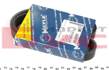 Більше не постачається Ремінь генератора Peugeot Partner 1.8/VW Caddy II 1.4/1.6 95-04 (6PK750) MEYLE 050 006 0750