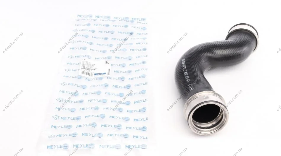 Патрубок интеркулера Audi A3/VW Caddy/Golf/Tourag 1.9D/2.0D 03-13 MEYLE 1000360036 (фото 1)