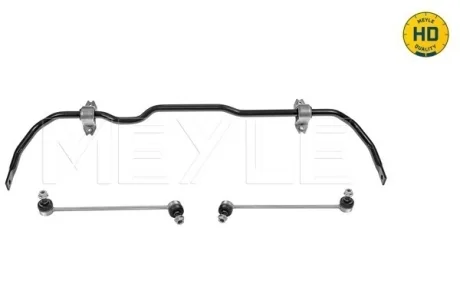Стабилизатор (передний/к-кт) Audi A3/Seat Leon/Skoda Octavia II/VW Golf V/VI 1.2-2.0D 03-16 (d=21.7) MEYLE 1006530009HD