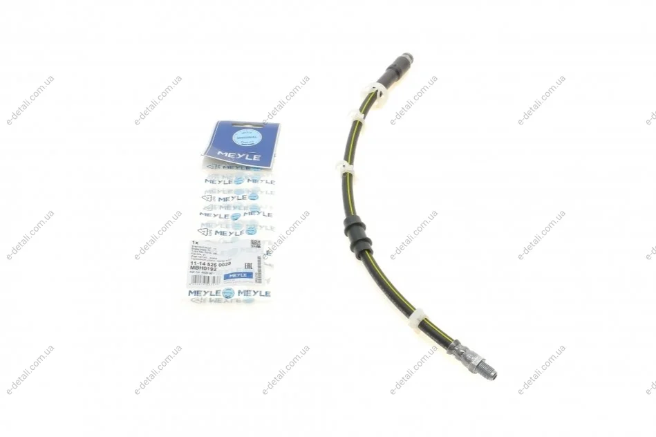 Шланг тормозной (передний) Citroen Jumper/Fiat Ducato/Peugeot Boxer 94-02 (L=460mm) MEYLE 11-14 525 0028 (фото 1)