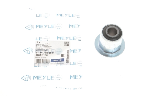 Шарнір гумово-металевий(сайлентблок) MEYLE 11-14 710 0001 (фото 1)