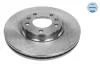 Диск тормозной (передний) Peugeot 407 04-10/508 10-18/Opel Combo 18- (283x26) (вентилир.) MEYLE 11-15 521 0038 (фото 1)