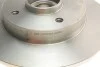 Диск тормозной (задний) Citroen C3 09-/C4/Peugeot 307/207 04-/208 12- (249х9) (+ABS) (с подшипником) MEYLE 11-15 523 4102 (фото 7)