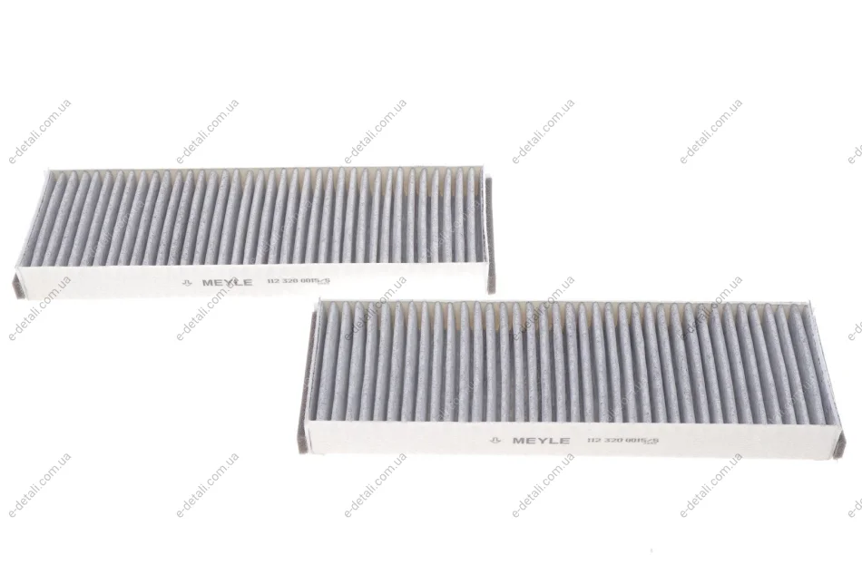 Фільтр салону Audi A6 2.0/2.7TDI 04- (вугільний) (к-кт 2 шт.) MEYLE 112 320 0015/S (фото 1)