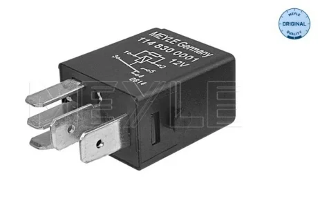 Реле поворотов (12V) MB Sprinter/VW Caddy III/ LT/Crafter/T5 MEYLE 114 830 0001