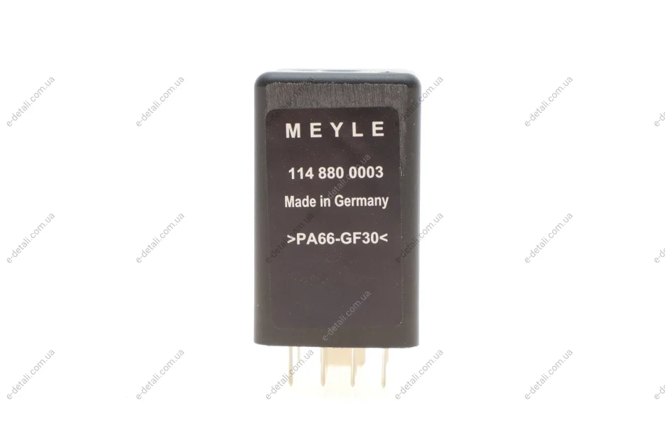 Реле свечей накала VW T5 1.9TDI/2.0TDI 03-15 MEYLE 1148800003 (фото 1)