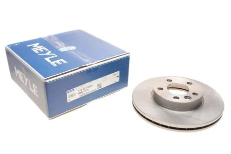 Диск тормозной (передний) VW Sharan 95-10/Ford Galaxy 95-06 (288x25.1) MEYLE 115 521 0033