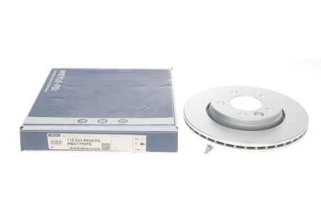 Тормозной диск MEYLE 115 523 0020/PD (фото 1)