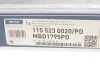 Диск тормозной (задний) VW T5 03- (294x22) Platinum MEYLE 115 523 0020/PD (фото 9)