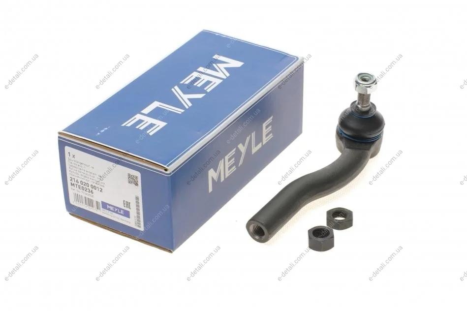 Наконечник тяги рулевой (R) Fiat Panda II 03-12 MEYLE 216 020 0012 (фото 1)