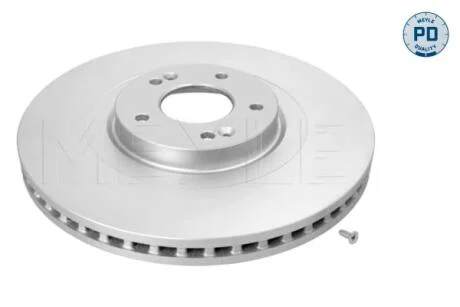 Диск тормозной (передний) Kia Sorento 15-/Hyundai Santa Fe 18- (340х30) (вентилируемый) MEYLE 28-83 521 0028/PD