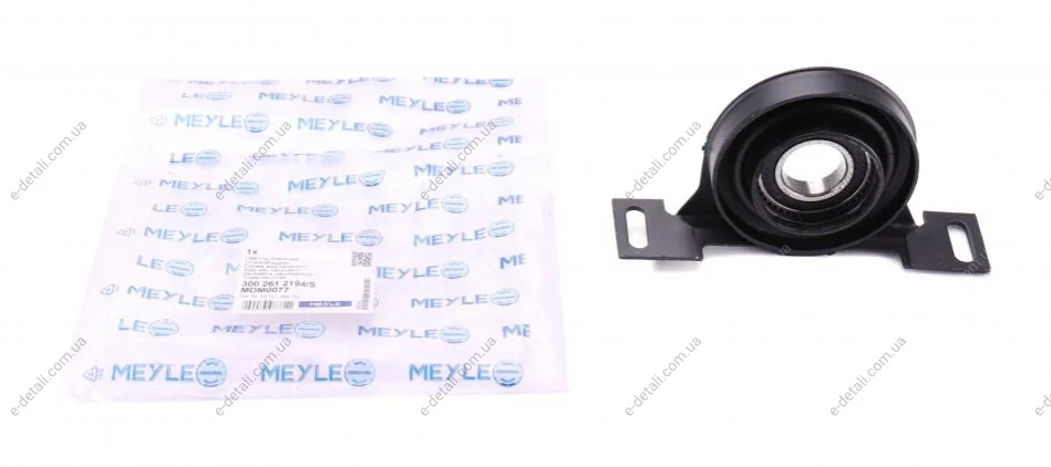 Подшипник подвесной BMW 3 (E36/E46)/ 5 (E39) 94-05 (d=30mm) MEYLE 300 261 2194/S (фото 1)