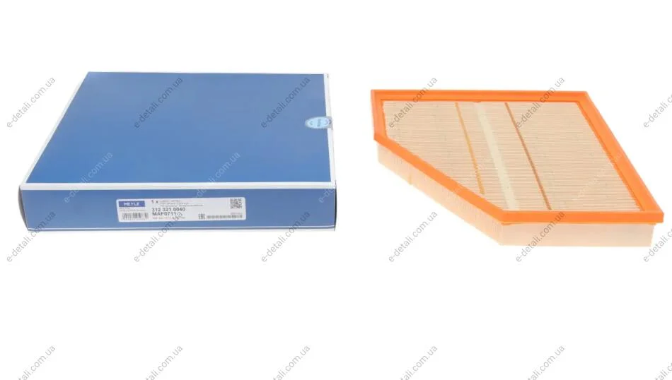 Фильтр воздушный BMW 1 (F20/F21)/2 (F22/F87)/3 (F30/F80/F31)/4 (F32/F82/(F33/F83) 2.0/2.0H/3.0 15- MEYLE 312 321 0040 (фото 1)