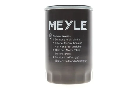 Фільтр масляний BMW 3 (E21/E30)/5 (E12/E28/E34)/ Z1 1.8-2.7 75-93 MEYLE 314 114 0007