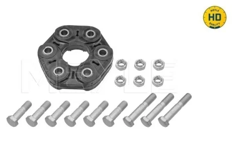 Муфта кардана еластична (спереду) BMW 3 (F30/F80)/X3 (F25)/X5 (E70/F15/F85) 10- (к-кт) MEYLE 3141522114HD