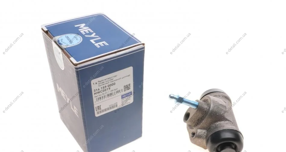 Цилиндр тормозной (задний) BMW 3 (E36) 1.6i/1.8/1.9 90-00 (d=23.81mm) (Gh) MEYLE 314 159 0000 (фото 1)