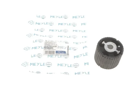 Сайлентблок балки (задньої/спереду) BMW 5 (F10/F11/F07)/6 (F12/F13)/7 (F01/F02/F03/F04) 08-18 MEYLE 314 710 0026