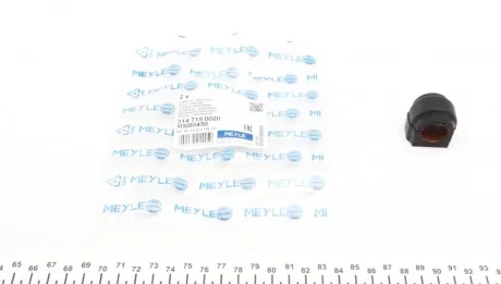 Втулка стабілізатора (заднього) Mini Cooper 06-16 (d=16.5mm) MEYLE 3147150020