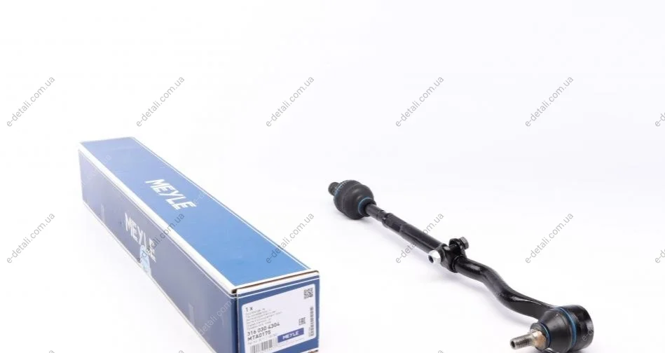 Тяга рулевая (с наконечником) (R) BMW 3 (E30) 82-91 MEYLE 316 030 4304 (фото 1)