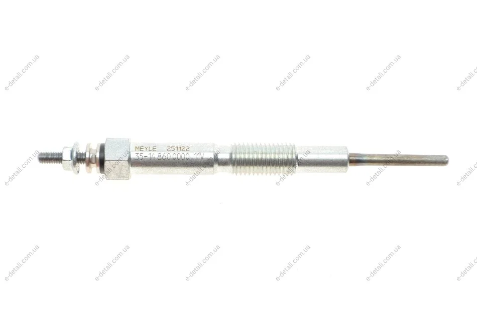 Свічка розжарювання Mazda 3/323 F VI/323 PV/323 SV/323 S VI/5/6/626 V/MPV II/Premacy 2.0D 96-10 MEYLE 35-14 860 0000 (фото 1)